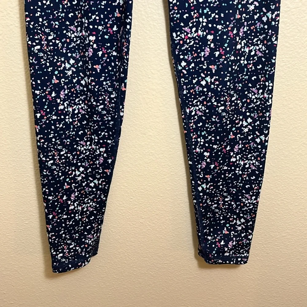 Eddie Bauer Navy Speckled Leggings Pants